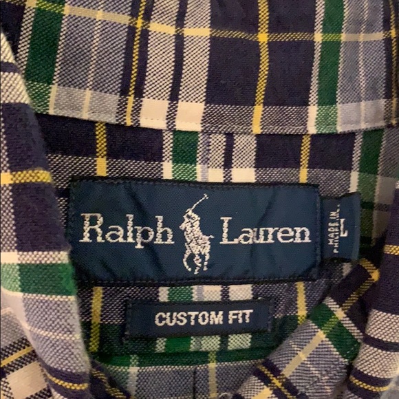 Polo Ralph Lauren button down shirt plaid - Picture 2 of 3